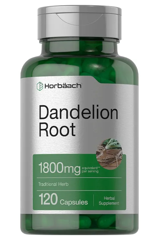 Dandelion Root Supplement 1800mg - 120 Capsules Dandelion Root Supplement 1800mg - 120 Capsules